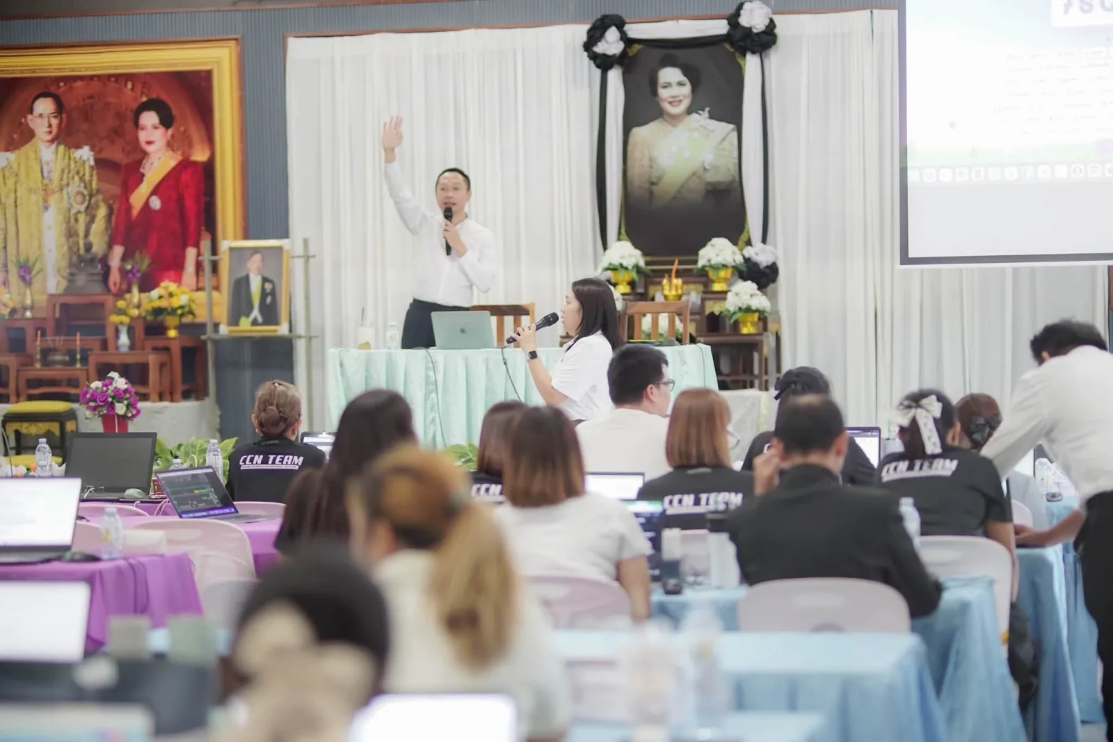 วิทยากรในการอบรม โครงการ AI Teacher Creator : ครูสร้างสื่อด้วย AI ระดับศูนย์เครือข่ายโรงเรียนโนนหันนาหนองทุ่ม
