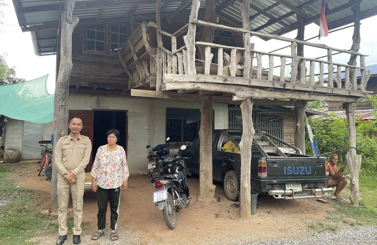 ภาพประกอบผลงาน เยี่ยมบ้านนักเรียนครบ 100% พร้อมคัดกรอง SDQ ภาคเรียนที่ 1
