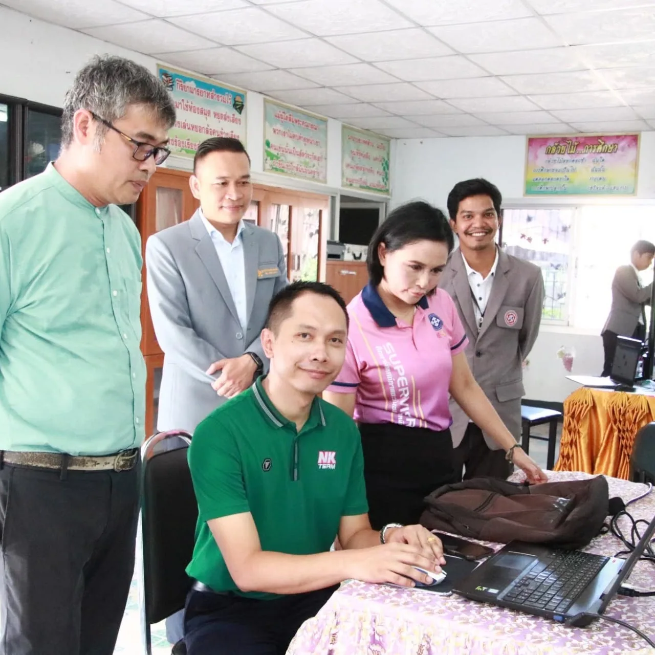 ภาพประกอบผลงาน บันทึกข้อตกลง (MOU) เครือข่ายโรงเรียน Coding ร่วมกับวิทยาลัยเทคนิค