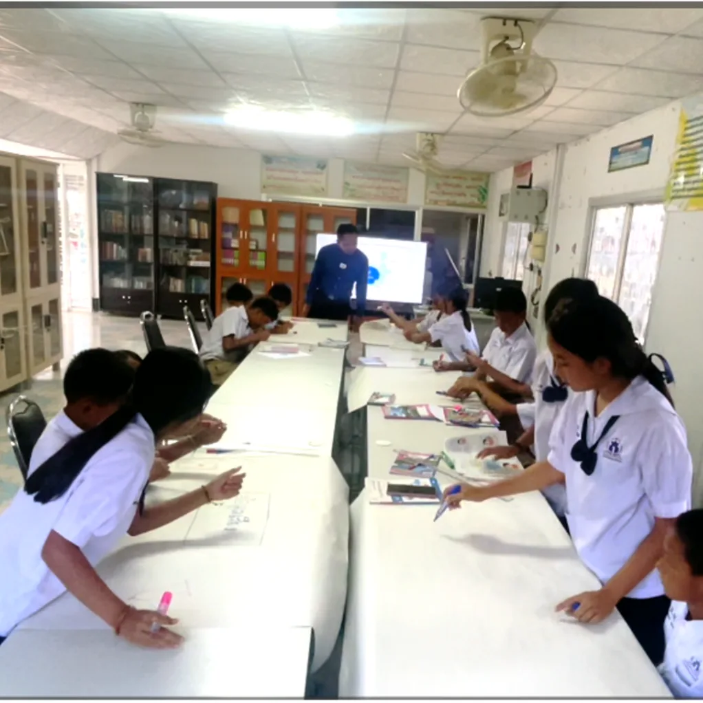 ภาพประกอบผลงาน ห้องเรียนปลอดภัยไซเบอร์ “Cyber Safe Classroom”